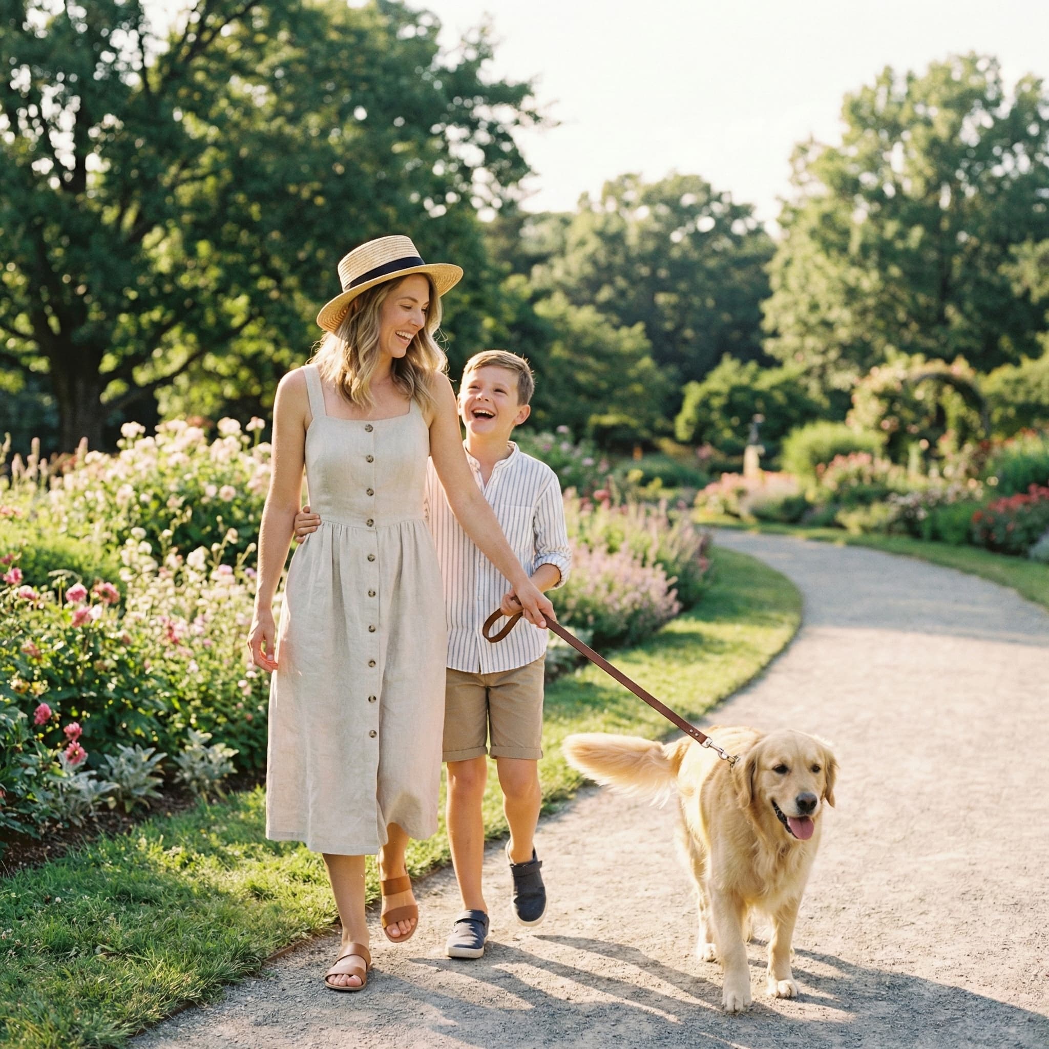 Momento feliz con mascota