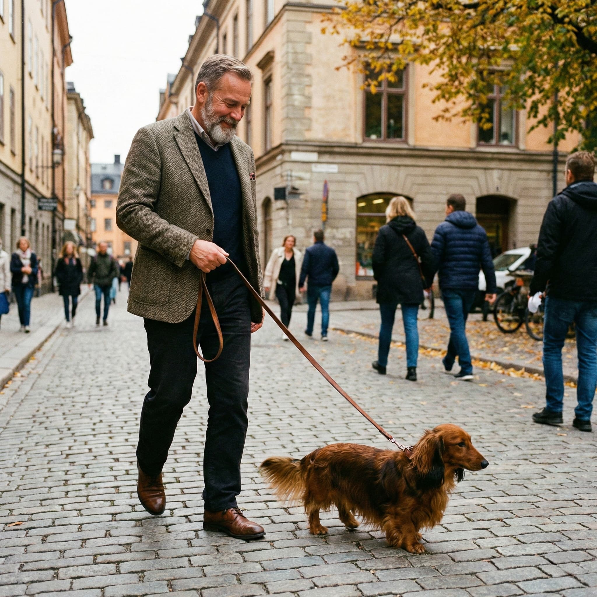 Momento feliz con mascota